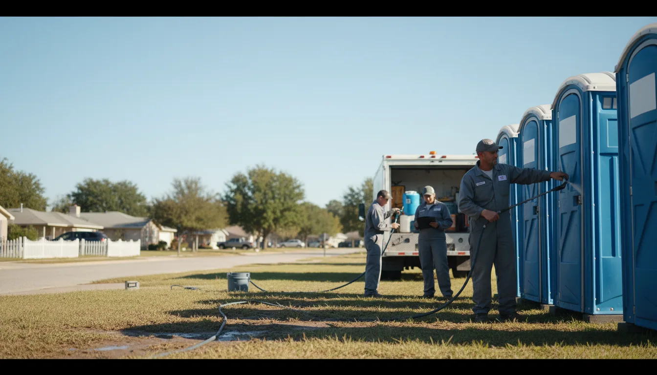 Long-Term Portable Toilet Rental in Robert, LA near me